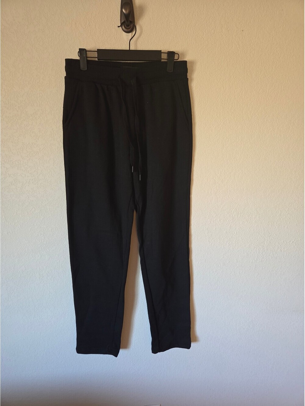 Free Planet Black Cotton Polyester Blend Jogger Pants Size S